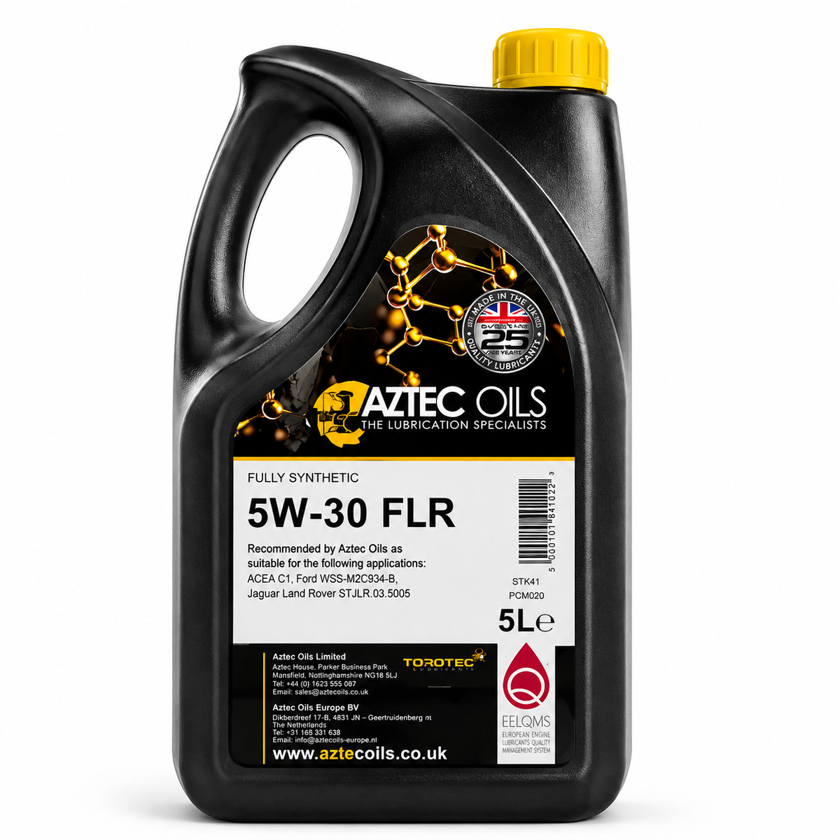 5W-30 FLR Engine Oil Fully Synthetic 1L ACEA C1 Ford WSS-M2C934-B DPF