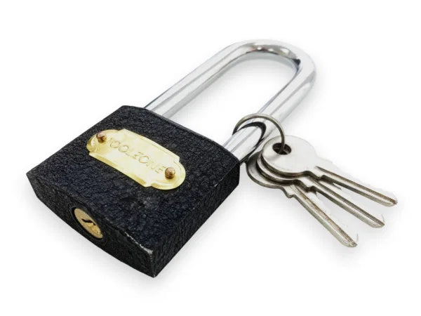 50MM IRON PADLOCK LONG SHANK