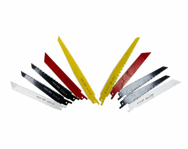 10PC Reciprocating Saw Blades