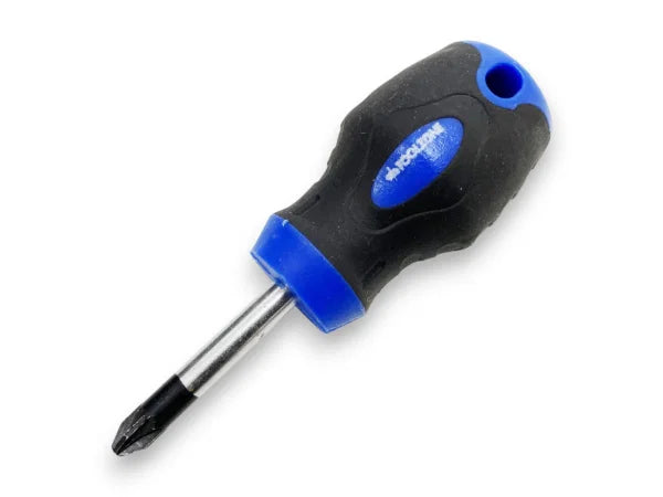 POZI 2 X 38MM STUBBY SCREWDRIVER