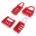 Amtech 4 Piece combination padlock set