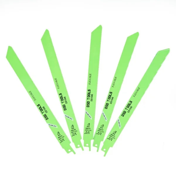 5PC 225MM RECIPROCATING SAW BLADE FOR METAL