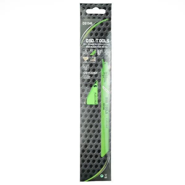 5PC 225MM RECIPROCATING SAW BLADE FOR METAL