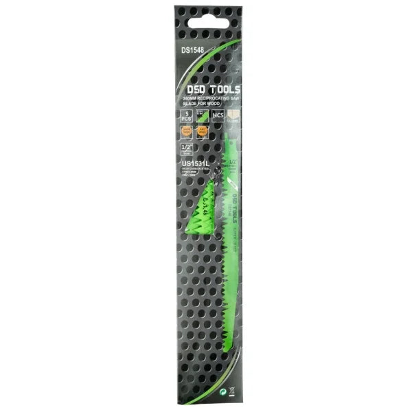 5PC 240MM RECIPROCATING SAW BLADE FOR WOOD