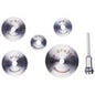 Amtech 6 Piece high speed steel (HSS) saw disc set