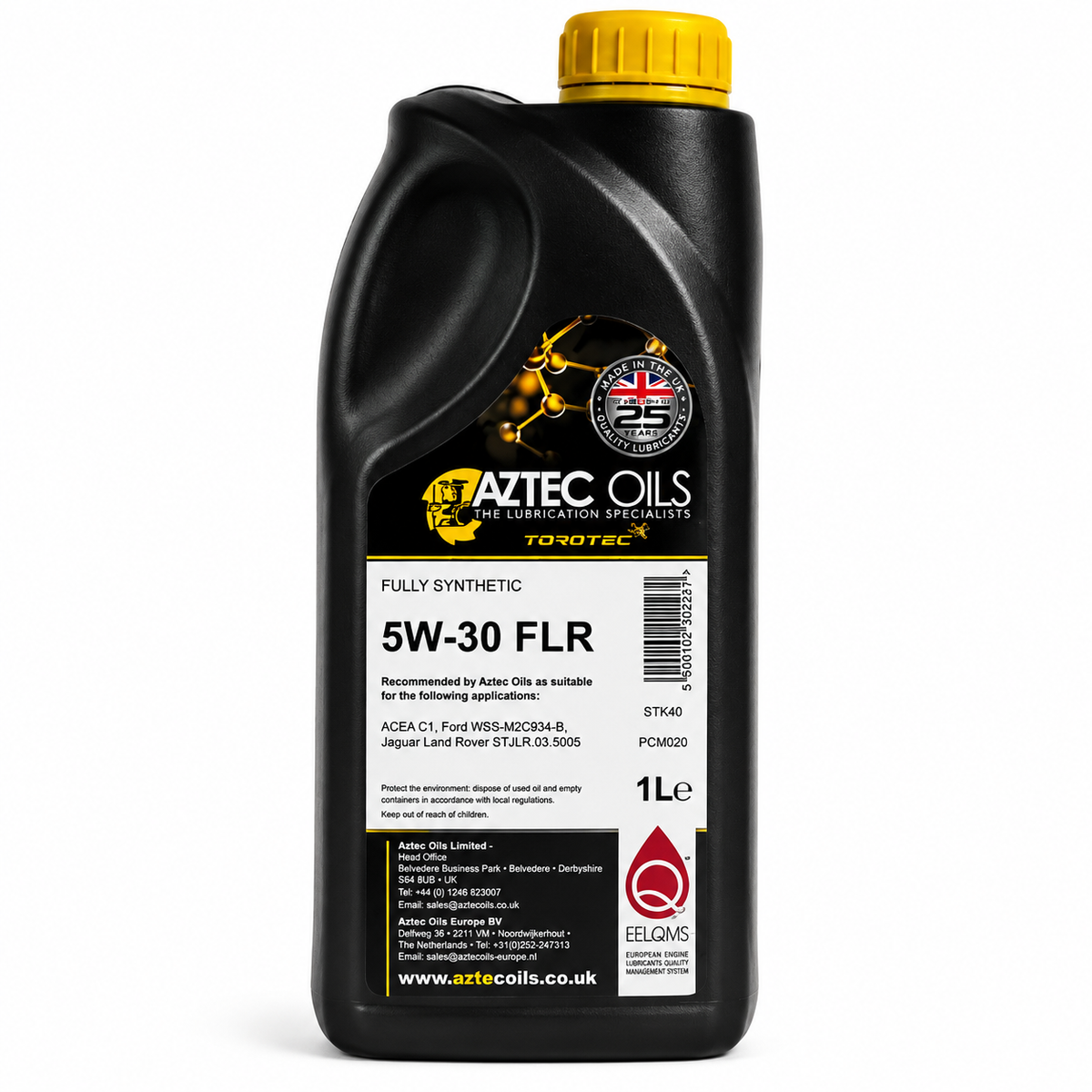 5W-30 FLR Engine Oil Fully Synthetic 1L ACEA C1 Ford WSS-M2C934-B DPF