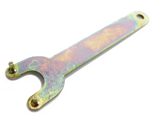 Angle Grinder 2 Pin Spanner 115mm 4.5" Disc Removal Lock Nut Wrench Tool