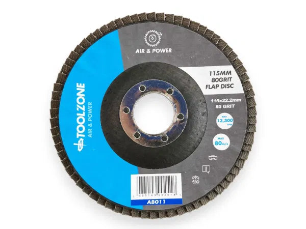41/2" Flap Disc 80 Grit Pack Of 10