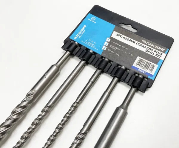 5PC 450mm SDS Plus Drill Set