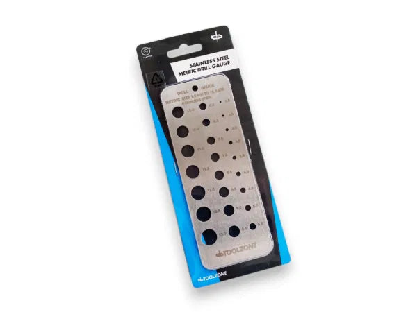 Stainless Steel Metric Drill Gauge