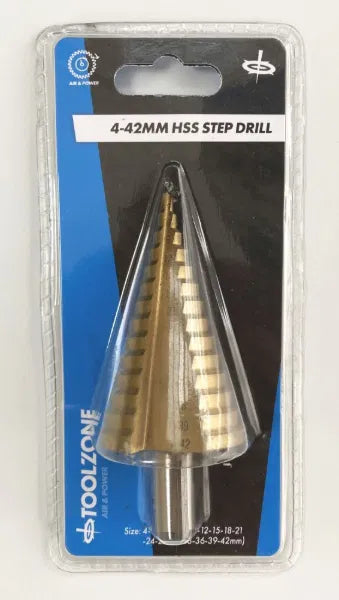 4-42mm HSS 4341 Step Drill 14 Steps