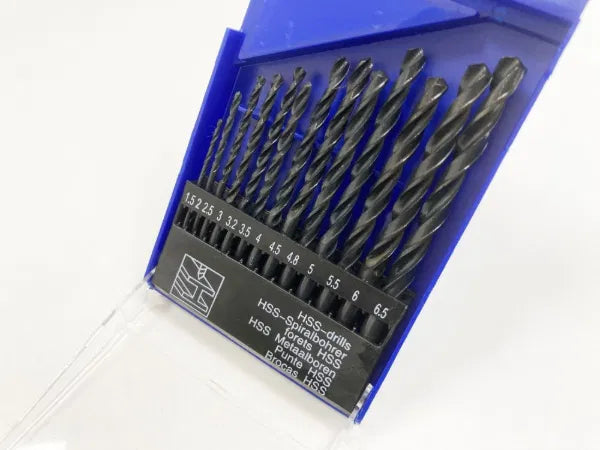 13PC HSS  Drills 1.5mm -6.5mm