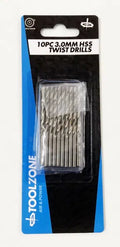 10Pc 3mm High Speed Steel Drills