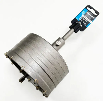 110mm TCT Core Drill Bit with SDS+ Arbor & Pilot Drill