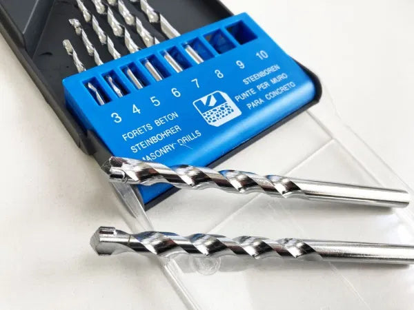 8Pc Hi-Quality Masonry Drills