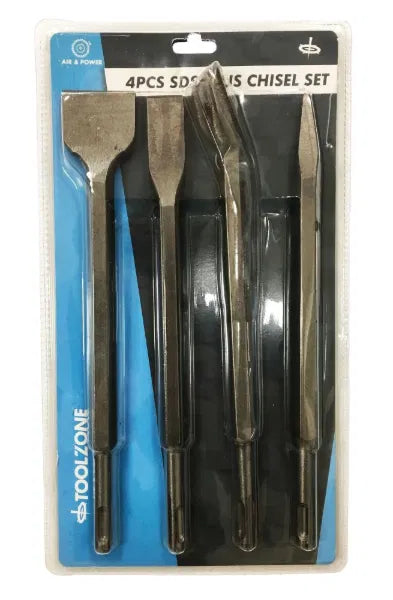 4PC SDS Chisel And Gouge Set