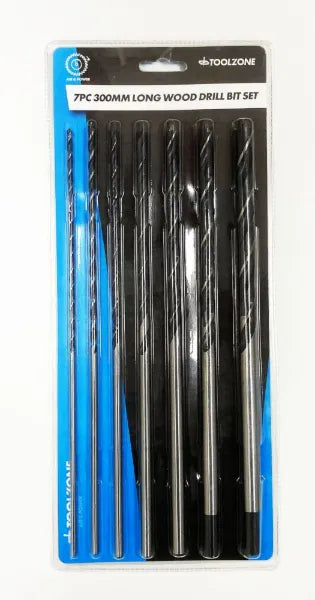 7PC 300mm Wood Drills