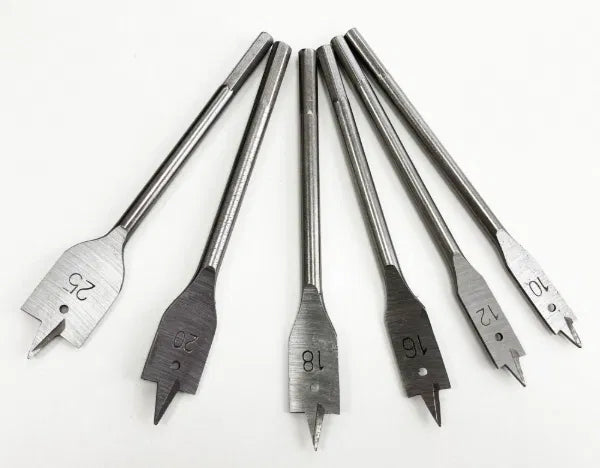 6PC Flat Wood Bit Set
