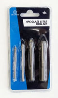 4PC Glass & Tile Drill Set 4,6,8,10mm