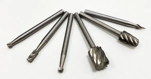6PC HSS Micro Burr Set