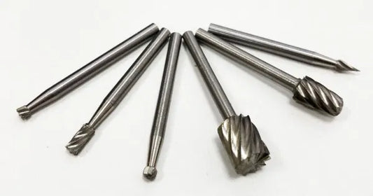 6PC HSS Micro Burr Set