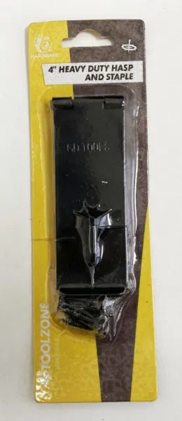 4" Heavy Duty Hasp And Staple
