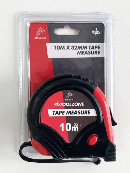 10M 32mm R/Coated Tape Measure