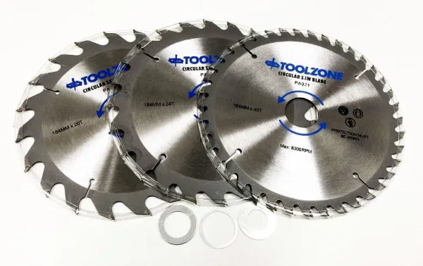 3Pc 184mm TCT Circular Saw Blades