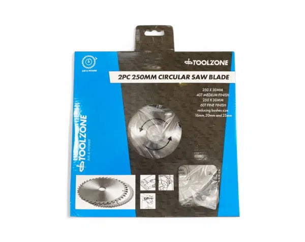 2PC 250mm TCT Circular Saw Blades