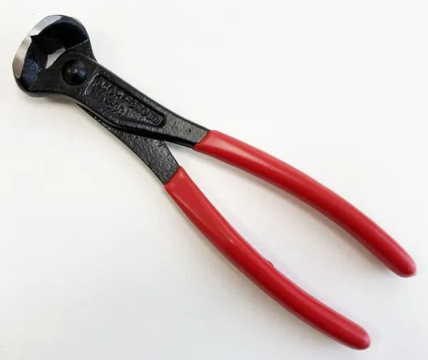 8" End Cut Pliers Red Pvc Dip