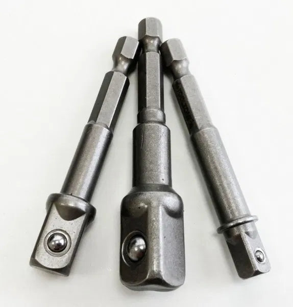 3Pc HEX Shank Power Adaptor Set (CH)