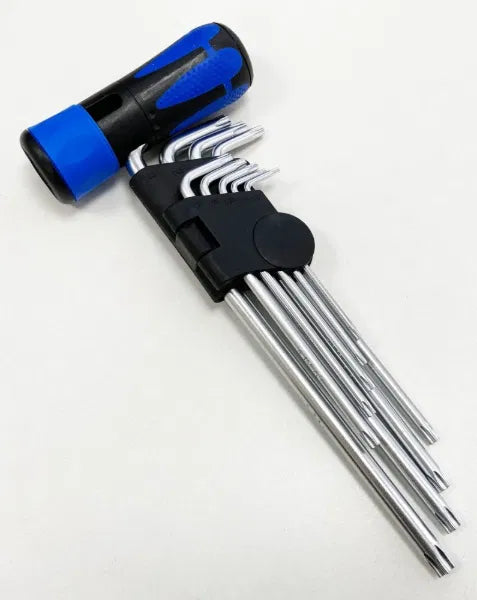 9Pcs Security Star Key Wrench Set