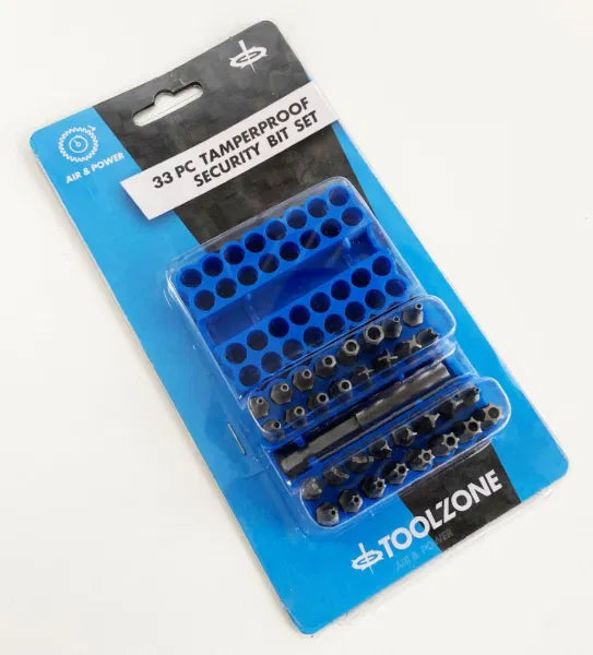33PC CRV Security Bits & Holder