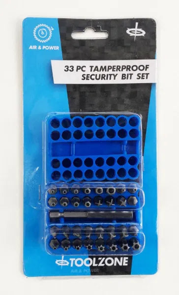 33PC CRV Security Bits & Holder