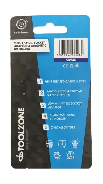 2PC Magnetic Bit Holder And Adaptor