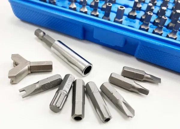 100PC Security CRV Power Bit Set