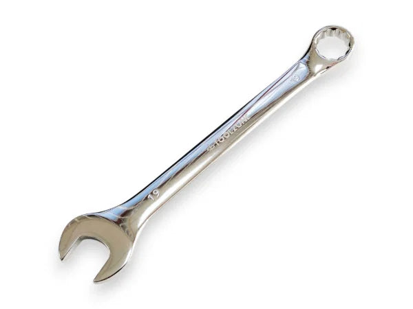 19MM POLISHED CRV COMBI SPANNER