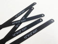 12PC 12" C/STEEL HACKSAW BLADES