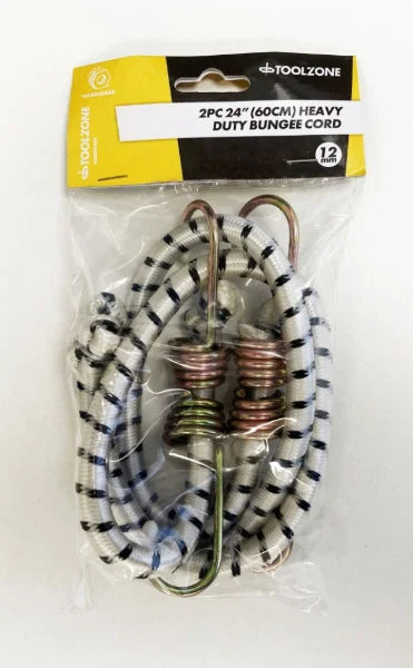 2PC 24" Heavy Duty Bungee Cord