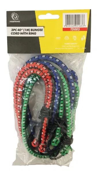 3PC 8MM 40" BUNGEES