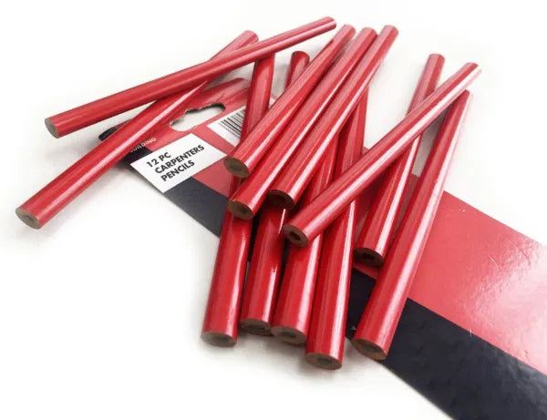 12Pc Carpenters Pencils