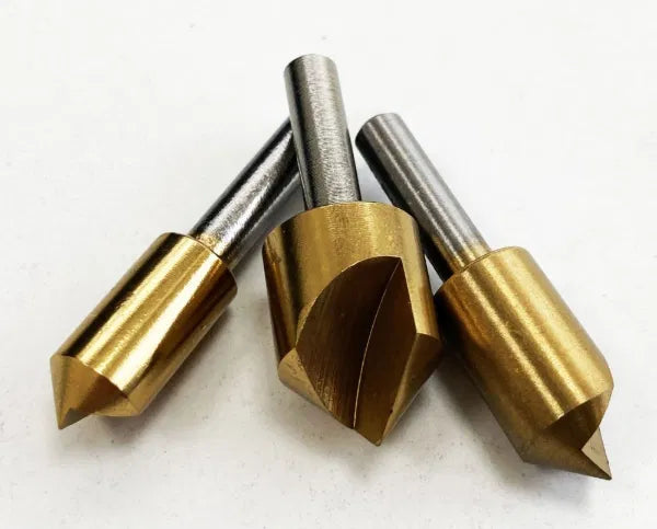 3PC HSS Titanium Countersinks