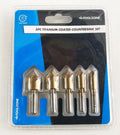 5PC Countersink Set 8-19mm