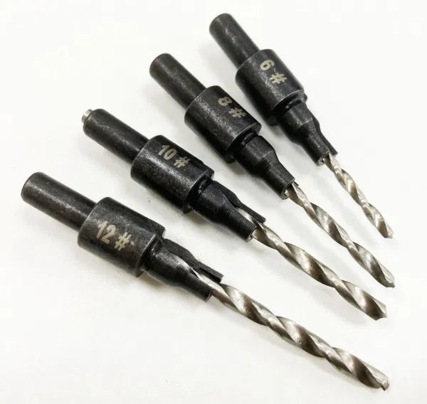 4PC Screw Countersink Set