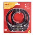 Amtech 900mm (35") x 12mm security cable with built-in LED combination lock