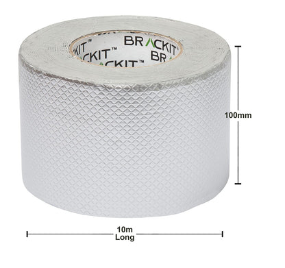 Brackit Waterproof Butyl Flashing Tape 100mm x 10m – Roof & Gutter Repair