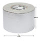 Brackit Waterproof Butyl Flashing Tape 100mm x 10m – Roof & Gutter Repair