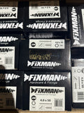 Fixman 4.0 x 50mm Goldstar Advanced Screws 200pk with T20 Torx CS Head