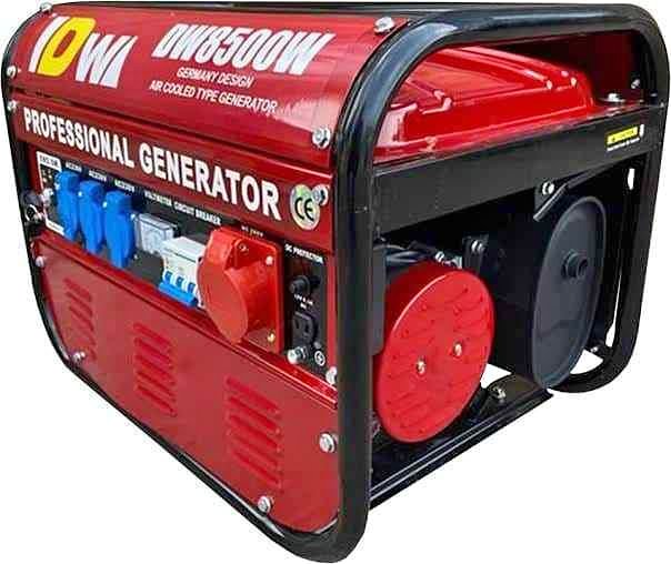DW-8500W: 6.5HP Professional Gasoline Generator - 2500W