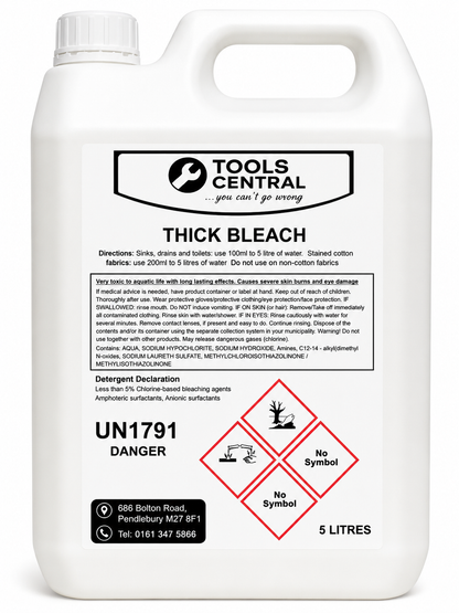 5 Ltr Standard Thick Bleach